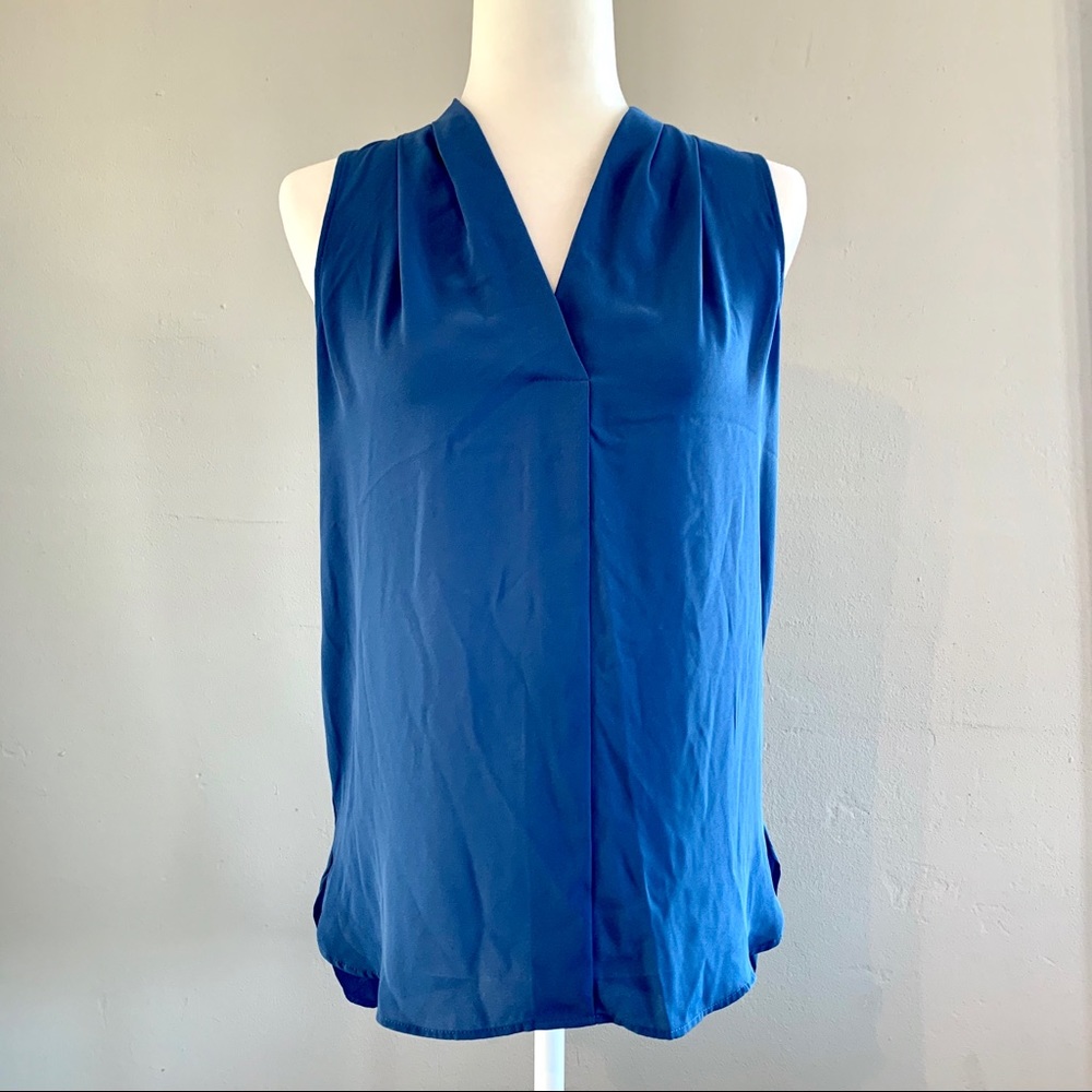 Vince Camuto Blue Sleeveless Blouse
